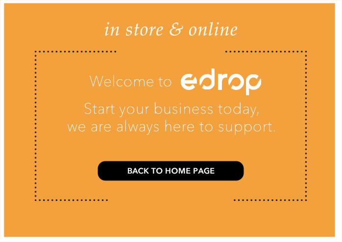 welcome edrop